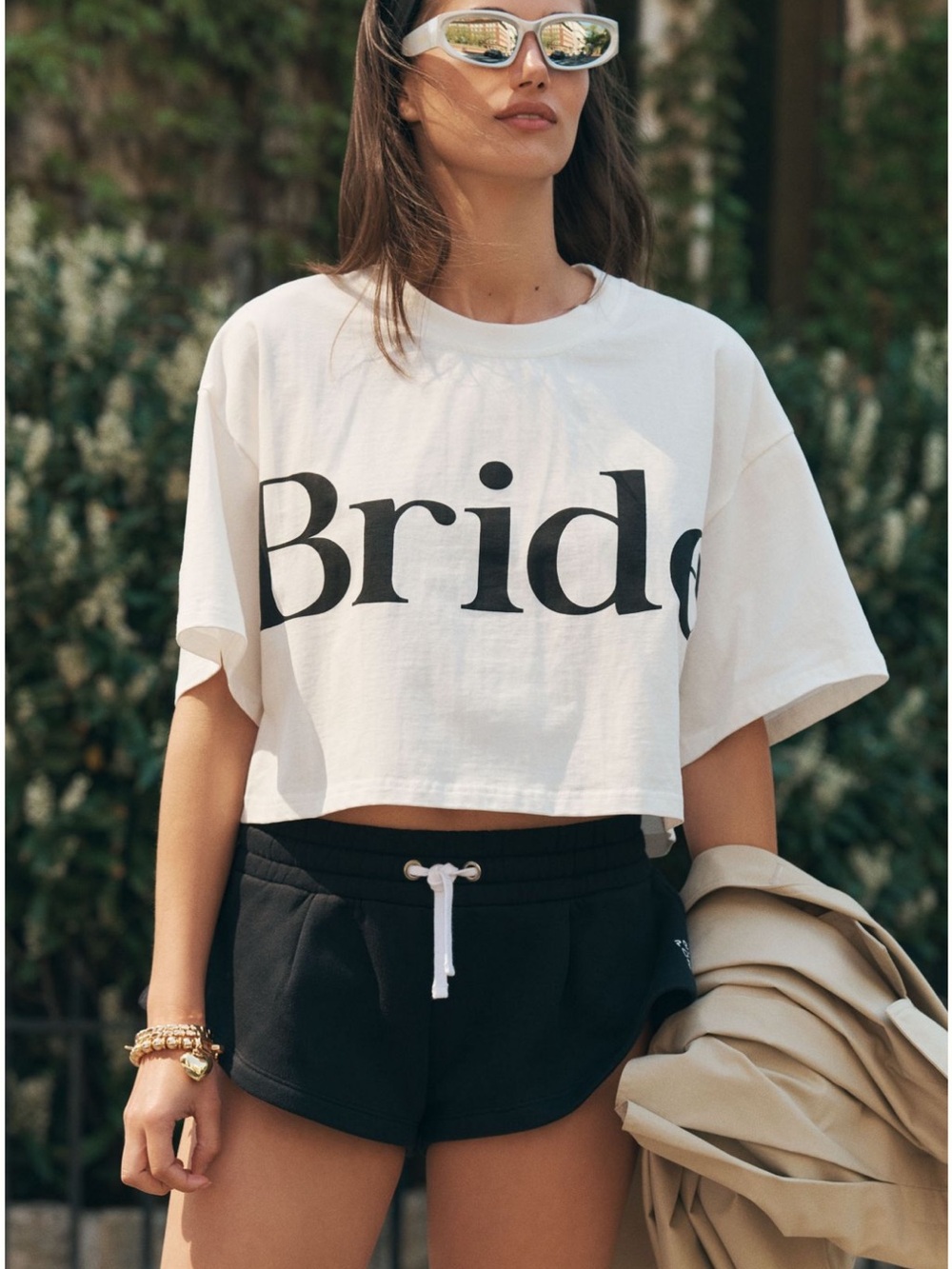 Bride Cropped Graphic Tee